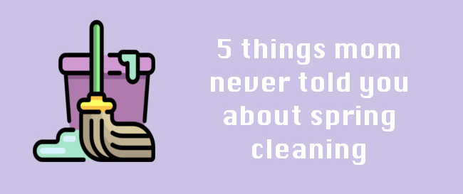 5 Things Mom Never Told You About Spring Cleaning