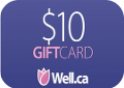 Well.ca Electronic Gift Card and Physical Gift Card