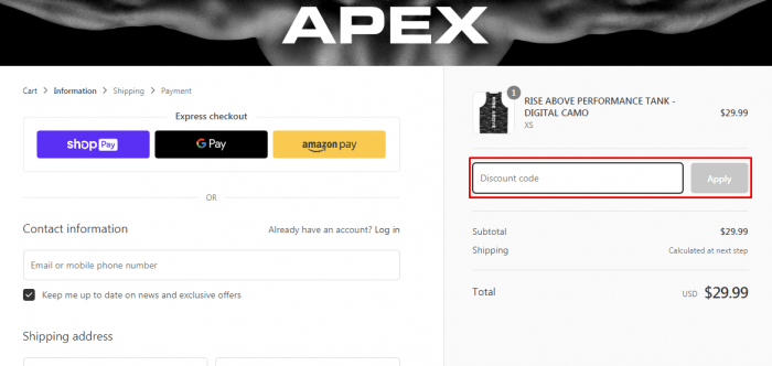 Apex Fitness Coupon Codes, Free Shipping & Favorable Deals