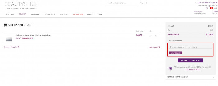 How to use Beauty Sense coupon code