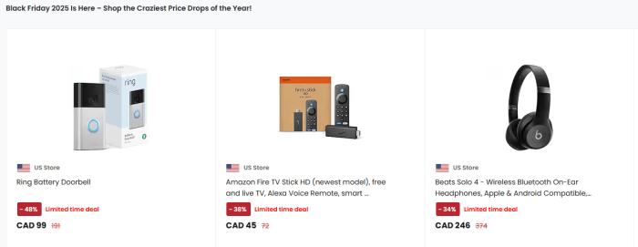 Black Friday 2025 in Canada: Budget-Friendly Gifts for the Whole Family