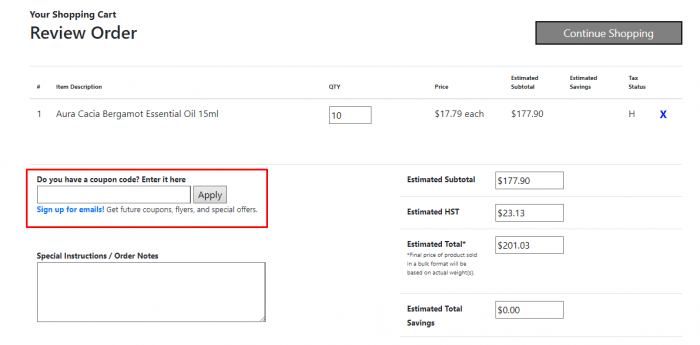 How to use Bulk Barn coupon code