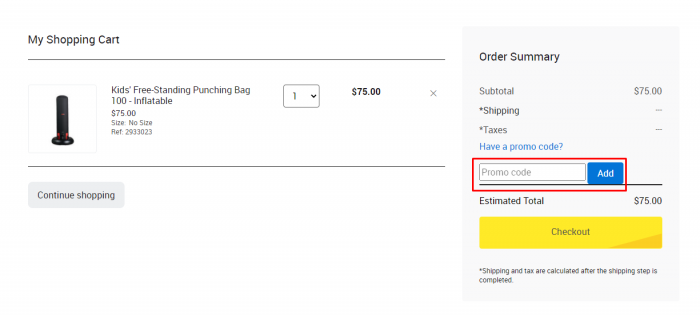 How to use Decathlon Canada coupon code