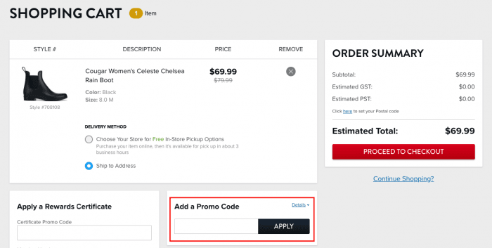 famous shoes promo code