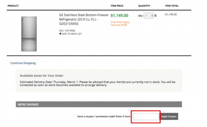 How to use Leon's coupon code