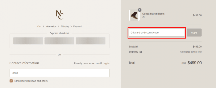 How to use New Classics Studios coupon code