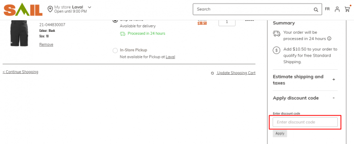 How to use SAIL coupon code