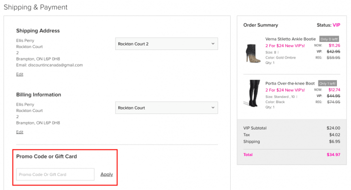 shoedazzle return form