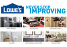 Lowe's Canada coupon codes
